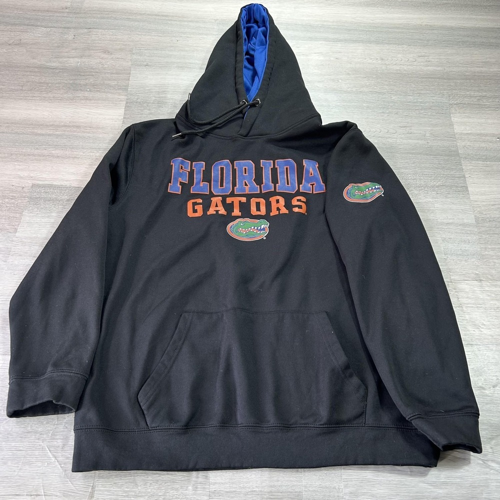 Florida Gators Hoodie Mens Medium Black‎ NCAA Football Colosseum Sweatshirt